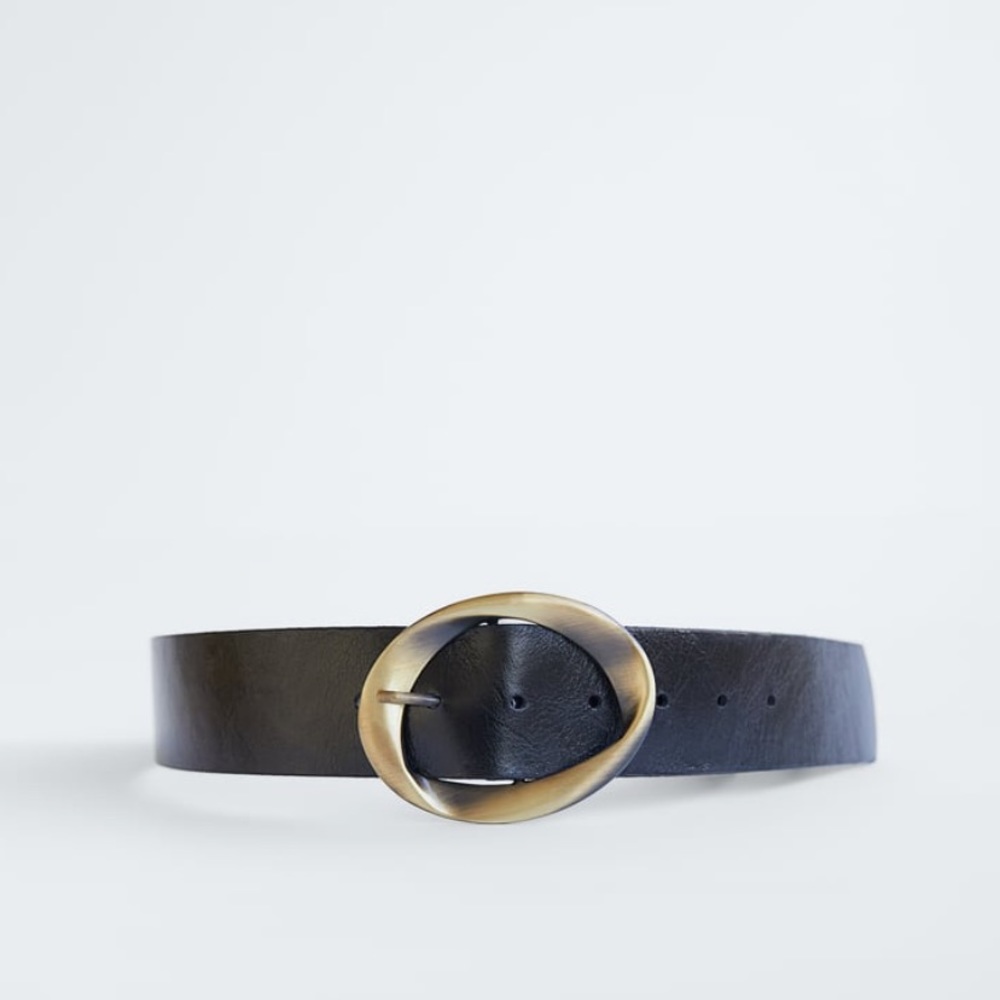 Leather Zara thick belt